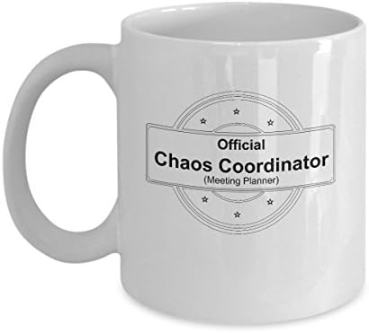 Official Chaos Coordinator Meeting Planner - Funny Gift Coffee Mug