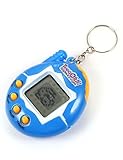 Halffle Mini Child Tamagotchi Electronic Virtual Cyber Tiny Pet Toy Game Machine,Electronic Pet Game Machine for Kids 1 Pcs Random Color (Solid Color Type)