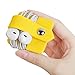 ELFRhino Silicone Earphone Organizer Earphone Wrap Winder Headphone Cord Organizer Wrap Winder Manager/Cable Winder(Yellow, 1 Piece)