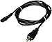Hydrofarm BACD6 8-Feet 16/3 240-Volt Ballast Power Cord, 8', Black