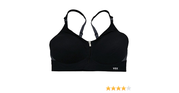Amazon.com: Victoria's Secret VSX - Sujetador deportivo con cremallera  frontal : Ropa, Zapatos y Joyería
