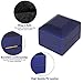 Gaxcoo Engagement/Wedding Ring Box for Presentation,Proposal with LED Light and 3 Piece Jewelry Polishing Cloth