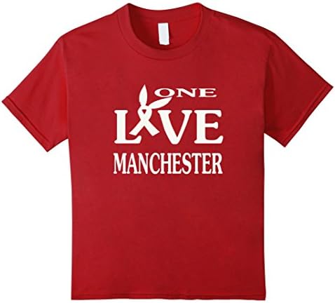 unisex-child one love manchester t shirt 8 Cranberry