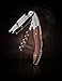 VinOrama Waiters Corkscrew Wine Opener Rosewood Handle 3-in-1 Beer Bottle Opener and Foil Cutter, The Best Choice of Professional Waiters and Bartenders Around the Globe