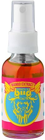 Uncle Bud's Buddha Blocker Premium Oil-Based Scented Air Freshener Spray &amp; Oil Burner 1 fl oz (29.6mL), Mango Extract