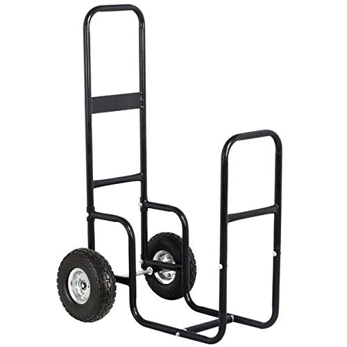 Yaheetech Solid Wheelbarrow Tires Sack Truck Cart Wheel 5/8-inch Bearings for Wagon/Lawn/Garden/Beach/Trolley 4/8/12 Pack 10-inch (8)
