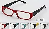 Newbee Fashion® - IG Unisex Clear Lens Plastic Fashion Spring Temple Clear Lens Glasses