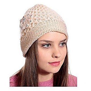 stylish woolen caps for girls