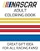 NASCAR Adult Coloring Book