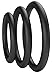 Beauty Molly Superior Silicon Penis Cock Ring Set Crings Erection Enhancing c-Ring for Men Adult Sex Toys, 3 Rings