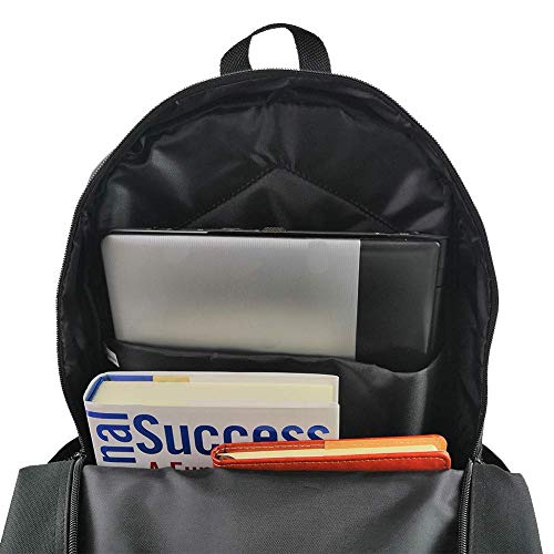 image for YongColer Novelty Backpack Saxophone And Clarinet Instruments Black Ru