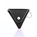 Creazy 2017 Gift For Fidget Hand Spinner Triangle Finger Toy Focus ADHD Autism Bag Box Case (Black)