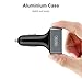 Unitek Quick Charge 3.0 Qualcomm Certified Dual Car Charger + 3-Port USB Hub, 66W Aluminum Car Charger (1-Port QC3.0 + 1-Port USB-C + 3-Port 2.4A) + Extension Hub for Backseat
