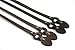 byhands 100% Genuine Leather Purse Handles/Leather Bag Strap, Brown, 25