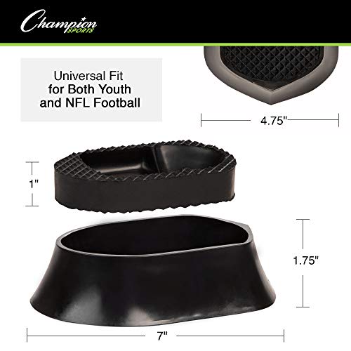 image for Champion Sports Adjustable 4-in-1 Football Kicking Tee Set for Kickoff