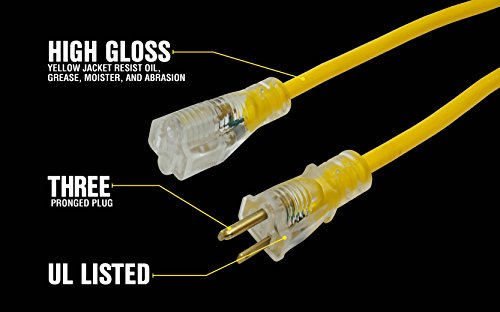 Yellow Jacket 50-Foot Extension Cord - Image 3