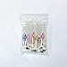 Wasser Vela 16pcs XL Size Orthodontic Interdental Brush, 4 Handle Colors, Clean Between Teeth and Braces, Flexible Handle and Durable Wire, Easy to Use and No Break (Started Pack)
