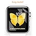 SMAPP Watch Screen Protector 42mm Series 3/2/1 (Easy Installation) [2 Pack] Scratchproof Bubble-Free Screen Film Compatible with Screen Protector 42 Series 1/Series2/Series3 42mm