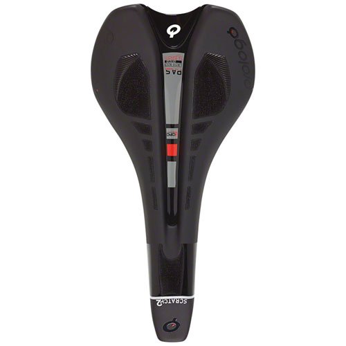 Prologo Scratch II CPC PAS Saddle, 143mm, Ti-Rox alloy rails: Hard Black