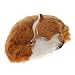 Dovewill Cute Realistic Sleeping Fox Stimulation Animal Interior Ornament Kids Children Home Decor Gift Yellow