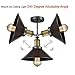 CLAXY Industrial Hardwired & Plug-in Wall Sconce Light (1-Pack)
