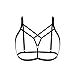 IEason Women Lingerie 2017 Women Hollow Out Elastic Cage Bra Bandage Strappy Halter Bra Bustier Top (XL, Black)