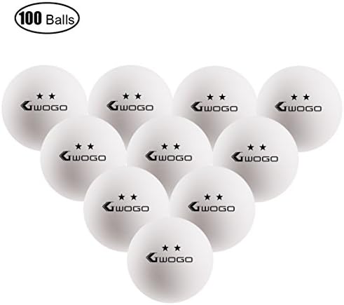KEVENZ 120-Pack 3-Star 40+ Table Tennis Balls,Advanced Ping Pong Ball (Orange, White)