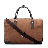 Good&god Canvas Travel Weekender Outdoor Sport Duffel Carry on Luggage Bag