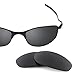 Revant Replacement Lenses for Oakley Tightrope sunglasses, UV Protection, Anti-Scratch and Impact Resistant, Polarized Stealth Black