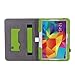 WAWO Samsung Galaxy Tab 4 10.1 Inch Tablet Smart Cover Creative Folio Case (Green)