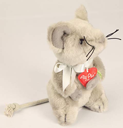 Maus grau ca. 13 cm Plüschtier Kuscheltier Stofftier Plüschmaus – Bild 3