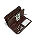 Vera Bradley Women's Cotton Turnlock Wallet With RFID Protection, Rain Forest, One Size
