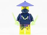 LEGO Ninjago Cowler Ghost Ninja Warrior Minifigure with Swords