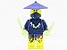 LEGO Ninjago Cowler Ghost Ninja Warrior Minifigure with Swords