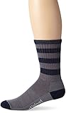 SmartWool Men's Striped Hike Light Crew Socks