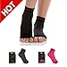 NEWZILL Plantar Fasciitis Socks with Arch Support, BEST 24/7 Foot Care Compression Sleeve, Eases Swelling & Heel Spurs, Ankle Brace Support, Increases Circulation, Relieve Pain Fast (L/XL, Black)