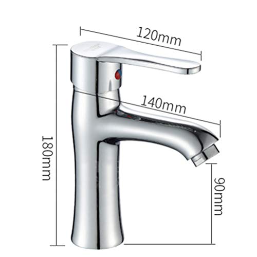 Topbathy Single Handle Sink Hot And Cold Water Tap Mixer One