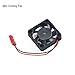 Makerfire Raspberry Pi B+ Case Protective Case Enclosure Box with Mini Cooling Fan Heatsink Kit (for Raspberry Pi 2 Raspberry Pi B+)