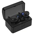 Bluetooth 5.0 Wireless Earbuds,True Wireless Bluetooth Headphones with 30H Playtime Invisible In-ear Noise Cancelling Built-in Mic Earphones with Portable Charging Case for Smart phones and Laptops