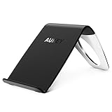 AUKEY 5W Wireless Charger, 3-Coil Wireless Charging Stand for iPhone X / 8 / 8 Plus, Samsung Galaxy Note8 / S8 / S8+ and More