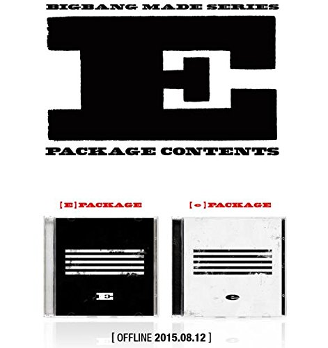 Bigbang Made Series E Or E Cd Booklet Photocard Puzzleticket Bigbang Folded Poster Extra Photocard Gift Amazon Com Music