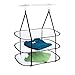 HOMZ 4240006 Sweater, Delicates, Swimsuit, 3 Tier Drying Surface, 10Lb Capacity Hanging Dryer, Set of 1, Black