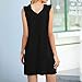 Womens V Neck Sleeveless Tank Dress, Ladies Pleated Shoulder Casual Mini Dresses Summer Fashion Sundressthumb 2