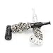 Aluminum Alloy Filter Pipe, Portable Pipe, Gift for Father, Husband (Black)