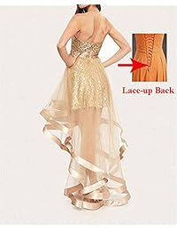 Vestidos de fiesta de graduación con lentejuelas de novia