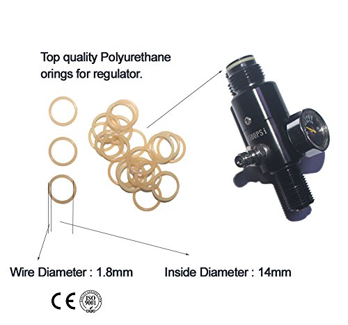 Outdoor Guy HPA Air Tank Regulator all O-Rings Polyurethane orings X10bags - Thumbnail 3