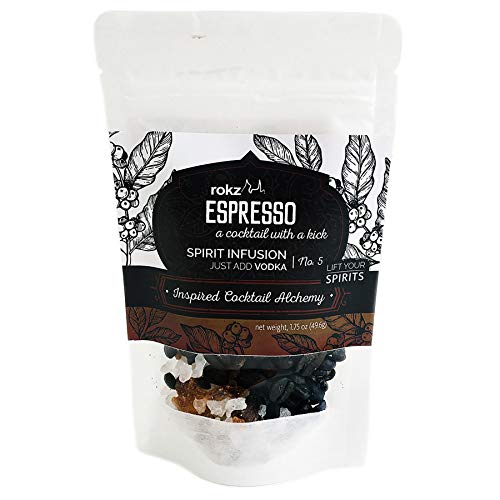 Rokz Spirit Botanicals Infusion Refill Pouch for cocktails - Espresso