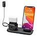 Wireless Charger,4 in 1 Wireless Charging Station for Airpods 1/2/pro,Qi Fast Wireless Charger DockStand for iPhone 11/11 pro /11 Pro Max/Xs/XS Max/XR/X / 8 /8P,Apple Watch Series 5/4/3/2/1