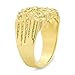 14k Gold Plated Nugget Ring, Size 13