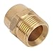 Forney 75114 Pressure Washer Accessories, Female Screw Nipple, M22M by 1/4-Inch Female NPT